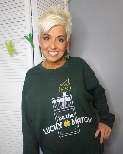 "Lucky Match" Unisex Crewneck Sweatshirt